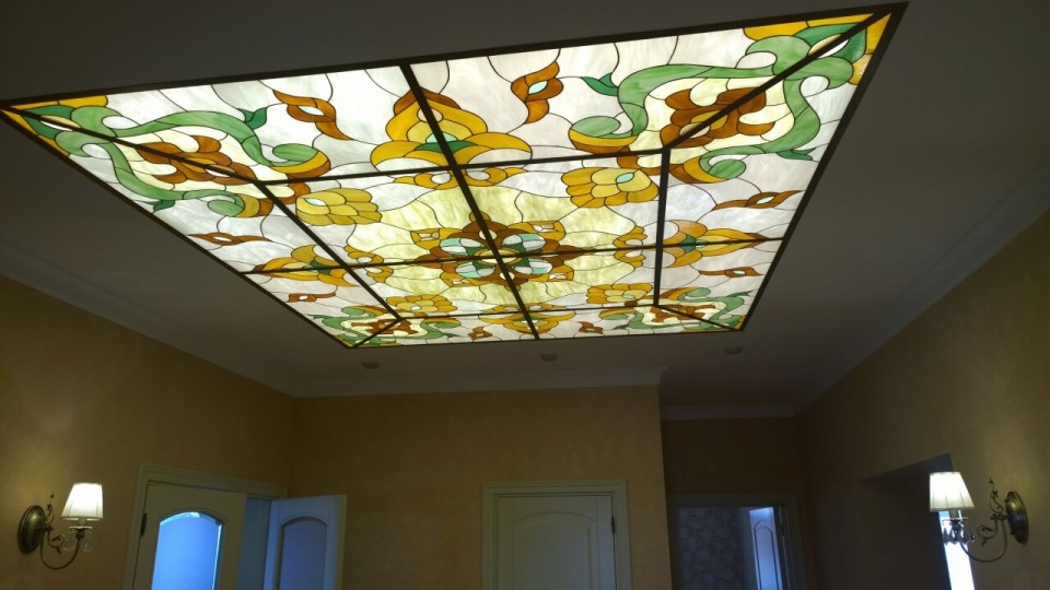 Заказать световой потолок с фотопечатью в г. Полысаево