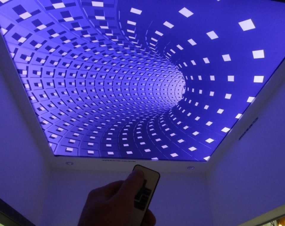 Заказать 3d натяжные потолки в г. Полысаево